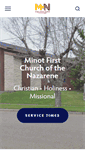 Mobile Screenshot of minotfirstnaz.org