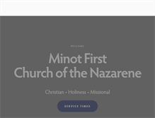Tablet Screenshot of minotfirstnaz.org